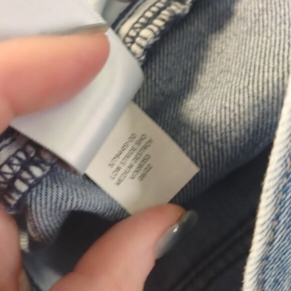 Gap Womens Low Stride‎ Denim Shorts 31/12R Blue Distressed Cutoff Casual Summer - Picture 9 of 9